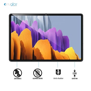 Nuglas 2.5D clear 9H Protector de pantalla de vidrio templado antiarañazos a prueba de golpes para <span class=keywords><strong>Galaxy</strong></span> Tab S9 S9 <span class=keywords><strong>FE</strong></span> S8 <span class=keywords><strong>S7</strong></span> - Product Image 6