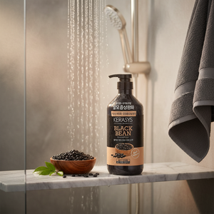 Gel de Frijol Negro Kerasys 800ml, Biotina para Fortalecer el Cabello, Nutritivo, Cuidado Diario para Todo Tipo de Cabello, Hecho en Corea - Product Image 2