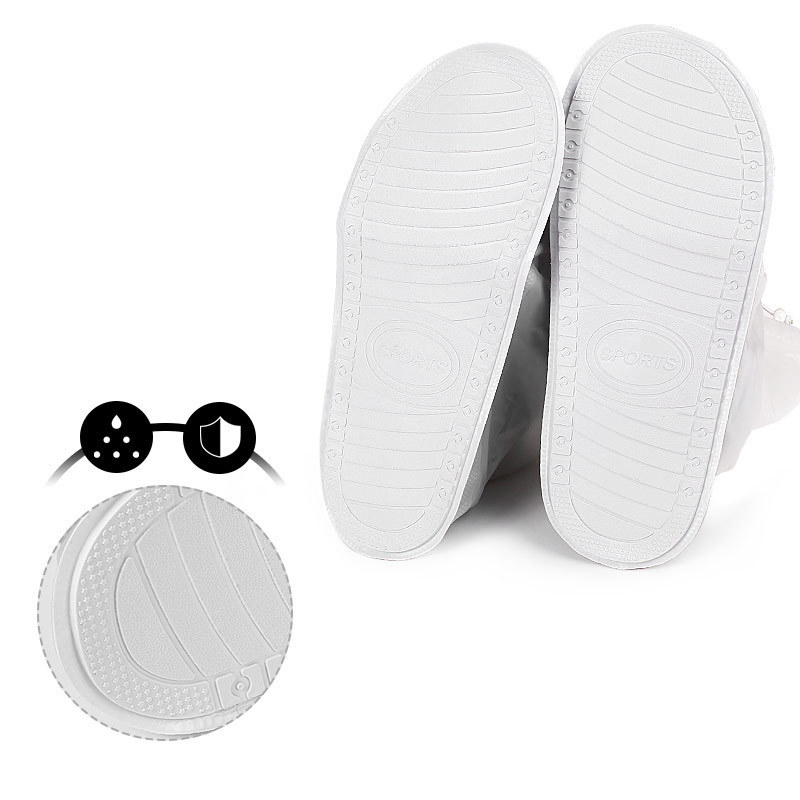 Бесплатный образец, ПВХ Нескользящие водонепроницаемые удобные Чехлы для обуви, защитные ботинки, защита от дождя, снега