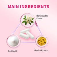 Yoni Pops Suppositoires vaginaux à l'acide borique 10 en 1 Équilibre du pH Soins intimes féminins Capsules vaginales pour la santé des femmes Vente en gros
