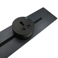 JIAXIN Rail d'alimentation pour bureau Prise Schuko universelle standard pour bureau Prise électrique pour rail d'alimentation