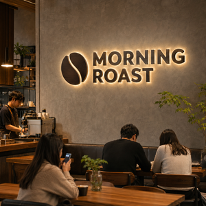 ป้ายไฟแอลอีดีแบบช่องแสงอะลูมิเนียมขัดเงาสำหรับ<span class=keywords><strong>ร้าน</strong></span>กาแฟตกแต่ง<span class=keywords><strong>ร้าน</strong></span>กาแฟ - Product Image 5
