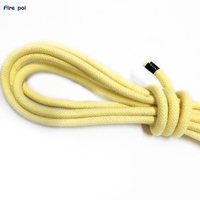 Matériel de jonglage avec du feu, accessoires pour spectacle de feu, équipement de danse du feu, corde en aramide de 3/8'', corde en Kevlar pur de 10 mm