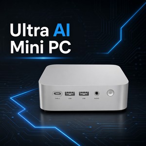 Mini PC de bureau TOPC R7 8745HS USB4.0 Double LAN 2xDDR5 PCIe4.0 11 Ordinateur de jeu de poche WiFi6E - Product Image 2