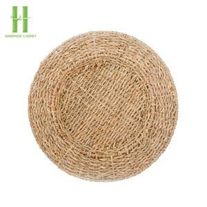 Manteles individuales de jacinto de agua sostenibles de alta calidad, precio directo de fábrica, Mantel Individual de paja de algas marinas al por mayor hecho a mano de HNH Craft - Product Image 6