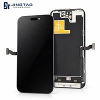 HX Soft OLED LTPO Screen Assembly 6.1 120Hz Touch Digitizer Display Pengganti untuk Perbaikan iPhone 14Pro