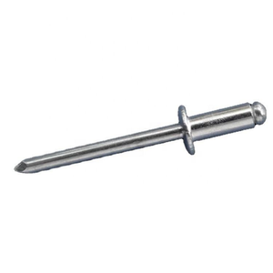 Rivets aveugles en aluminium coloré à extrémité ouverte du fabricant, 1/8X1/2 4,8 mm, rivets à tête dôme fraisée ronde DIN7337 - Product Image 1