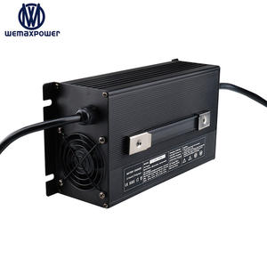 Carregador de bateria automático para barco elétrico/carros/empilhadeira/máquina de limpeza/veículos de 4 rodas 100-240VAC a 12V (14,6V) 50A - Product Image 2