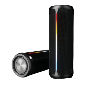 Tela al aire libre impermeable RGB luz Bluetooth inalámbrico BT altavoz estéreo Subwoofer <span class=keywords><strong>Boom</strong></span> Box reproductor de música de graves profundos - Product Image 1