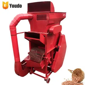 UDHSTK-1T Big Capacity Diesel Engine And Electric Motor Peanut Husk Shelling Machine Peanut Sheller