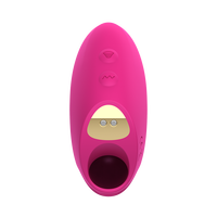 BESTMOON OEM Vibrateur à doigt rose pour femme, 10 vitesses, en silicone, jouet sexuel fait maison, produits érotiques pour hommes, masseur