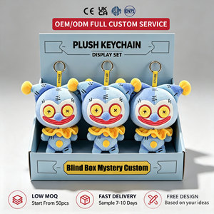 Llavero <span class=keywords><strong>de</strong></span> Peluche Personalizado <span class=keywords><strong>de</strong></span> Caja Sorpresa, Personaje <span class=keywords><strong>de</strong></span> <span class=keywords><strong>Halloween</strong></span> Joker, Juguete Suave Kering para Bolsa, Peluches Divertidos <span class=keywords><strong>de</strong></span> Payaso - Product Image 1