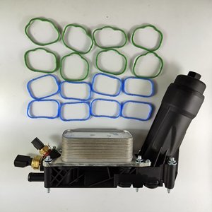 Adaptateur de boîtier de filtre de refroidisseur d'<span class=keywords><strong>huile</strong></span> moteur 5184294AE pour Dodge Jeep 2011 2012 2013 - Product Image 3