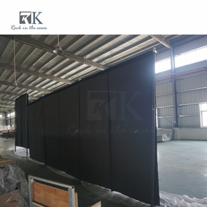 Kit de telón de fondo de alta calidad y fácil instalación con tubos y cortinas para stand de ferias comerciales y decoración de bodas - Product Image 3