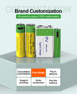스마트 경제적 디자인 AA <span class=keywords><strong>AAA1.5V</strong></span> 충전식 배터리 (충전기 포함) - Product Image 6