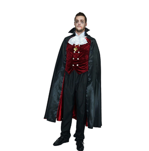 Costume Horror vampiro di Halloween TV & film con pipistrello e mantello vestito in PVC - Product Image 2