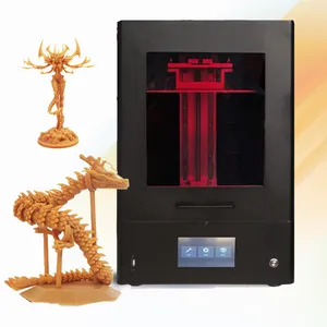 Impresora de cera 3d automática para joyería, marco de extrusión de aluminio 8k