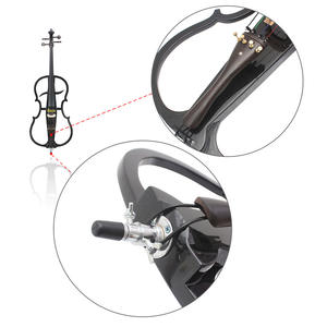 Violoncello Eléctrico 4/4 de Madera Maciza, Modelo de Alta Gama, Rendimiento Avanzado, Buena Calidad - Product Image 6