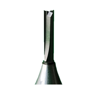 Fraise à rainurer pour machine de fraisage CNC OEM personnalisée, fraise à filetage, fraise à rainurer pour trou de serrure de porte, fraise à rainurer revêtue d'étain - 4 mm 8 mm de diamètre de tige