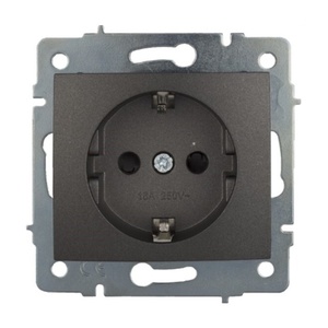 ปลั๊กไฟแบบ Schuko 2 ขา + สายดิน รุ่น grafito erp60ng, ซีรีส์ยุโรป เหมาะสำหรับการเชื่อมต่อไฟฟ้าที่ปลอดภัยในสภาพแวดล้อมทั้งในบ้านและในงานมืออาชีพ - Product Image 1