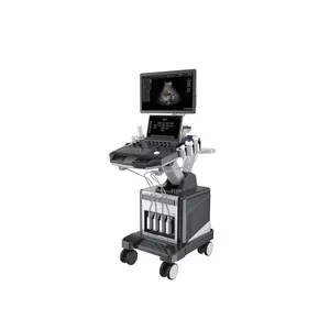 UCD3T Dual-Screen Trolley Type Diagnostic Color Ultrasound Medical Instrument with 4 Active Probes