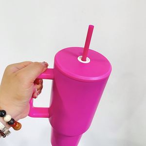 Best Value Gifts Blank Sublimation Bright Matte 40Oz Tumbler Reusable Stainless Steel Water <b>Bottle</b> - Product Image 3