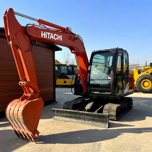 Excavatrice Hitachi 60 d'occasion, bon état, inspection vidéo, vérification sur site, aucun défaut, petites pièces de rechange, pelle hydraulique. - Product Image 1