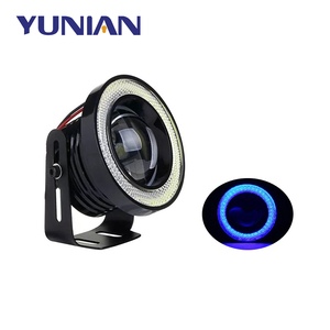 Angel Eyes Đèn Sương Mù Đèn Lái Xe DRL <span class=keywords><strong>LED</strong></span> COB Thông Dụng <span class=keywords><strong>2.5</strong></span> "3" 3.5 "12V Đèn Sương Mù Xe Hơi Đèn Sương Mù <span class=keywords><strong>LED</strong></span> Tròn Cho Xe Hơi - Product Image 1