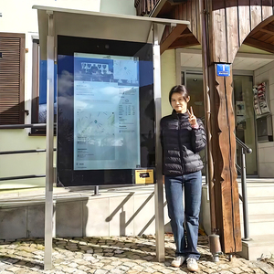 Ngoài trời không thấm nước IP65 màn hình cảm ứng <span class=keywords><strong>LCD</strong></span> video quảng cáo Màn hình 43-inch 2500 nits kỹ thuật số biển treo tường cho giáo dục - Product Image 6