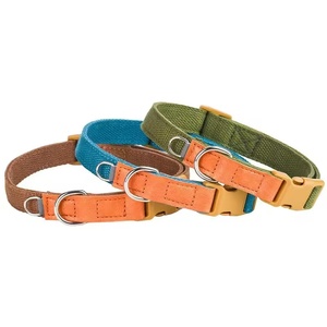 Sujetador a presión <span class=keywords><strong>Collar</strong></span> para mascotas Material de nailon estirable y transpirable Color caramelo y de moda para varios perros - Product Image 6