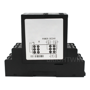 DINレール絶縁型PT100から<span class=keywords><strong>4</strong></span>-<span class=keywords><strong>20mA</strong></span>、0-5V、0-10Vへの変換器、ABS製、OEM/ODM対応、温度信号コンバータ、RTD PT100コンディショナー - Product Image 1