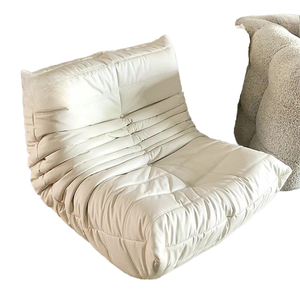Juego de sofá Seccional de un solo asiento nórdico <span class=keywords><strong>COSMO</strong></span>, silla reclinable de diseño de oruga, esponja de tela suave para apartamento, Hotel, sala de estar - Product Image 1
