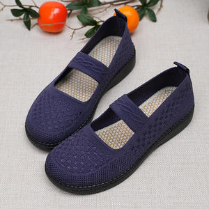 New Women's Flying Knitting Flat <b>Shoes</b> Casual <b>Court</b> Sneakers with Oxford Outsole Breathable for Spring Autumn Leisure Walks - Product Image 6