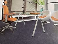 Tapis commercial anti-statique, résistant à la moisissure, sans odeur, à boucles, fabriqué en usine OEM/ODM, pour centre commercial et hôtel