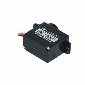 Kpower P0060プラスチックギアミニマイクロロボットサーボ小型泡RC飛行機6gコアレスモーターマイクロサーボ - Product Image 5