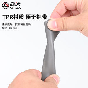 Xinda Tpr couvercle de poignée de câble en acier 12mm grand petit accessoire de tirage rapide de travail extérieur anti-dérapant - Product Image 2