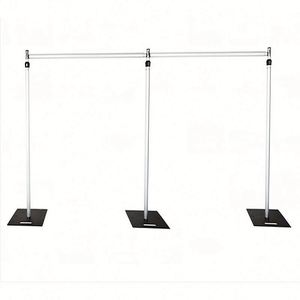 7-12 ft Pro Heavy Duty Height Width Adjustable Multi-Choice Questions <b>Wedding</b> Party Photo <b>Backdrop</b> Flower Wall <b>Stand</b> - Product Image 1