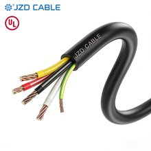 JZD UL1277 16awg 2awg TC-ER Cable 600V FT4 Flame Resistant Data Center Server Cabinet Power Cable 600V Power Tray Cable