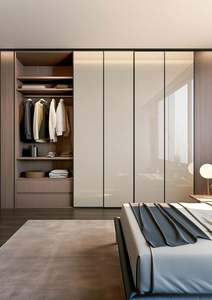 Lit tatami avec armoire intégrée, chambre d'enfant, lit solide, bureau multifonctionnel, armoire, grand espace de rangement, lit avec armoire - Product Image 2