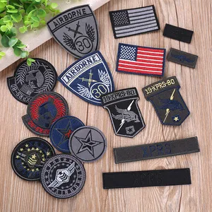 Wholesale Fashion Iron on Usa Patches Sew on Embroidery Patches for Garments Decoration