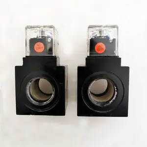 유압 솔레노이드 밸브 코일 보어 26mm 긴 48mm AC220V AC110V 소켓 광장 MFJ MFJ12 MFJ12-54YC