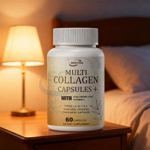 كبسولات ببتيدات الكولاجين المتعددة بعلامة تجارية خاصة، مكمل غذائي صحي للبالغين خالٍ من المواد المعدلة وراثياً - Product Image 4