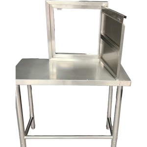 VICTORY KITCHEN Cocina Exterior Moderna Industrial de Acero Inoxidable 201 de 0.8mm con Isla para Barbacoa y Puerta de Gabinete Integrada - Product Image 6