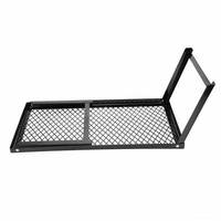 Grille de cuisson portable pliante pour camping et patio en Australie-Foyer extérieur en acier noir
