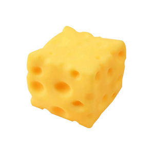 Juguetes Blandos de Queso en Cubo, Juguete Sensorial de Queso Suave, Juguete Antiestrés de Rebote Lento, Juguete para Aliviar el Estrés - Product Image 3