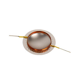 Accessoires de pilote de <span class=keywords><strong>haut</strong></span>-<span class=keywords><strong>parleur</strong></span> <span class=keywords><strong>passif</strong></span> avec diaphragme en titane 44.4mm klaxon tweeter bobine vocale klaxon pour <span class=keywords><strong>haut</strong></span>-<span class=keywords><strong>parleur</strong></span> à <span class=keywords><strong>Membrane</strong></span> - Product Image 2