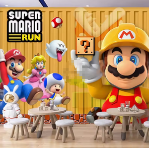 Fond d'écran Peel and Stick Super <span class=keywords><strong>Mario</strong></span> Game City Amusement Park - Product Image 2