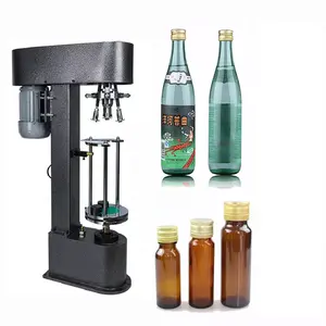 Vino Ropp máquina tapadora semiautomática/máquina tapadora botella de vino/máquina de botella de vino con tapa de tornillo