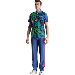 Maillot de cricket à séchage rapide pour l'entraînement et la course, sublimation, tenue d'équipe, maillot du Bangladesh, vente en gros Chine, nouveau design - Product Image 5