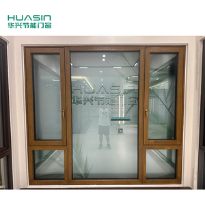 <span class=keywords><strong>Ventanas</strong></span> de Madera Revestidas de Aluminio con Drenaje Oculto Estándar Estadounidense 2025 de Huasin Wholesale Custom - Product Image 2